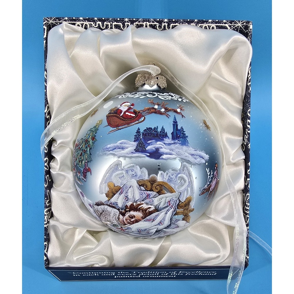 G. Debrekht Limited Edition "Winter‎ Fairy Tale Dream" Glass Ornament 73831-1